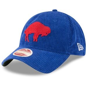 New NFL Buffalo Bills New Era Heritage Series Corduroy Adjustable Hat - Royal